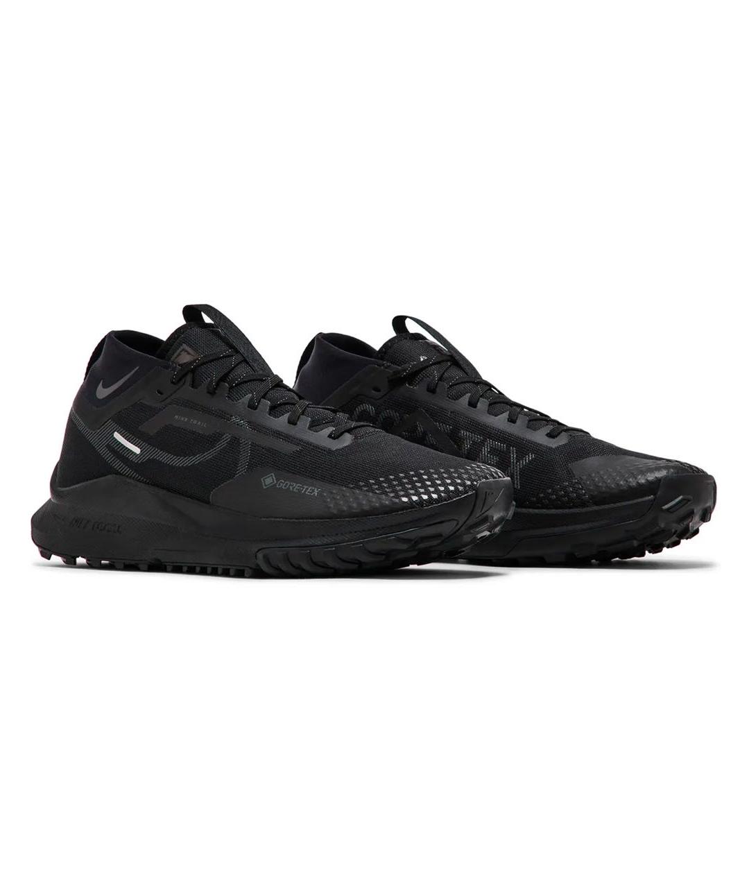 NIKE Черные низкие кроссовки / кеды, фото 2