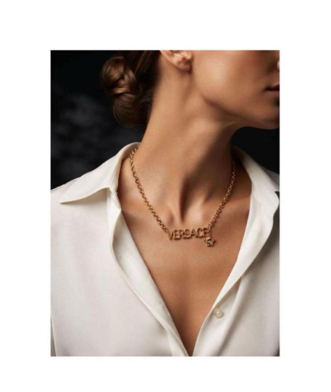 VERSACE Золотое колье, фото 4