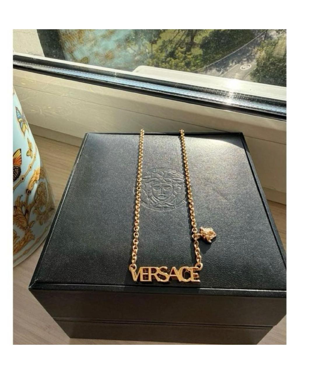 VERSACE Золотое колье, фото 3