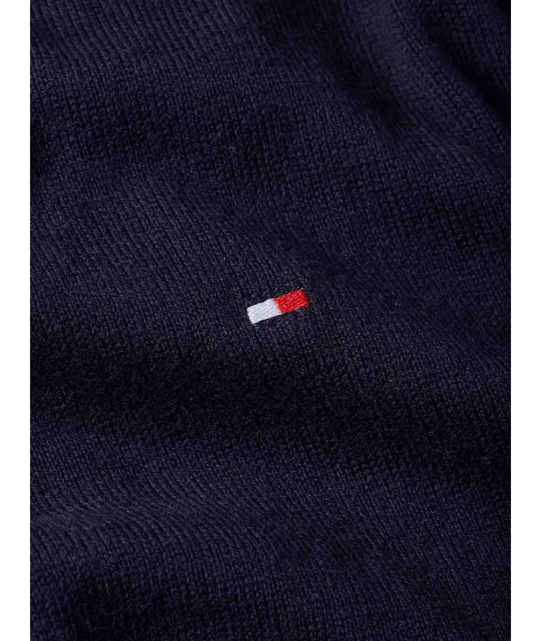 TOMMY HILFIGER Синий кашемировый джемпер / свитер, фото 2