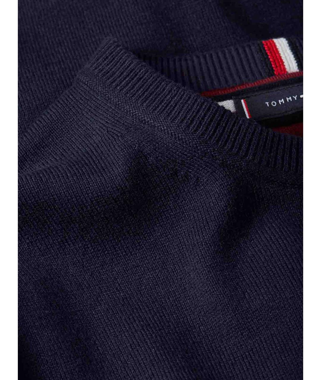 TOMMY HILFIGER Синий кашемировый джемпер / свитер, фото 3