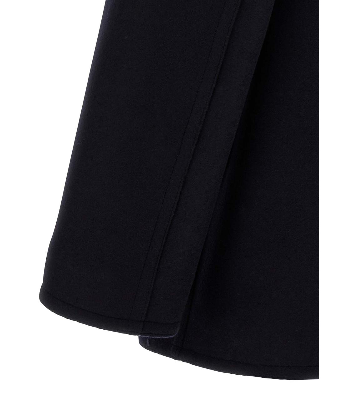 BURBERRY Синее хлопковое пальто, фото 4