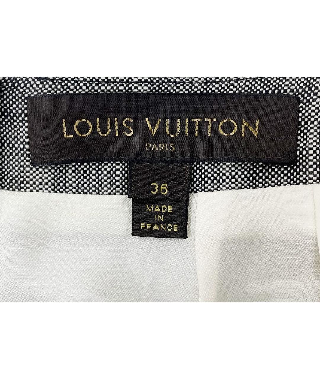 LOUIS VUITTON Шелковая юбка миди, фото 5