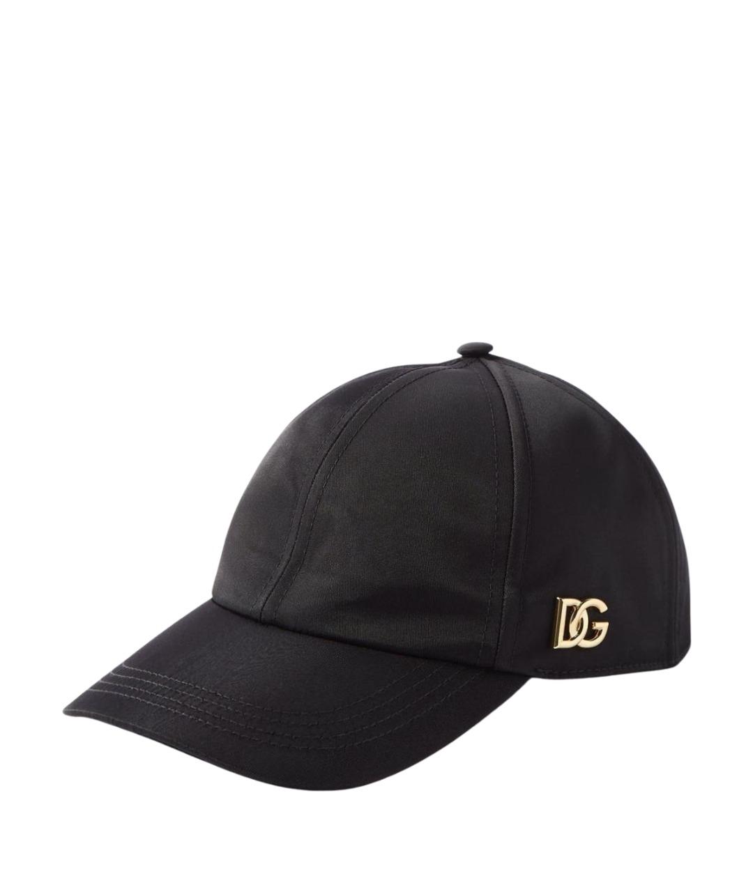 DOLCE&GABBANA Черная кепка/бейсболка, фото 1