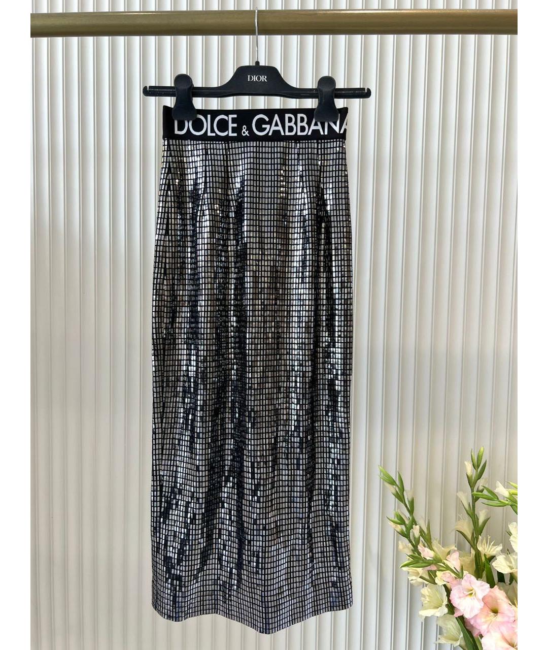DOLCE&GABBANA Юбка макси, фото 9
