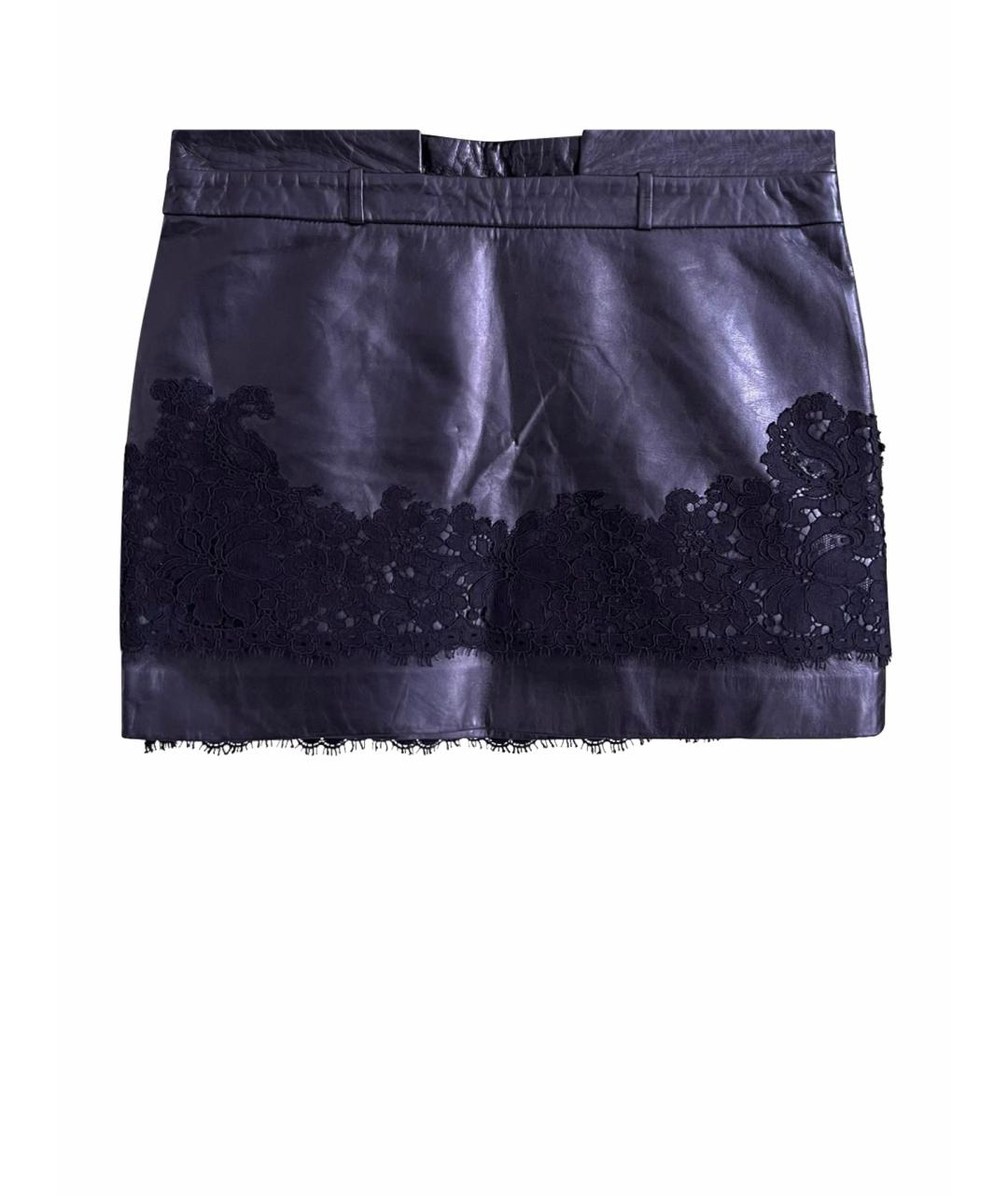 GIVENCHY Кожаная юбка мини, фото 1