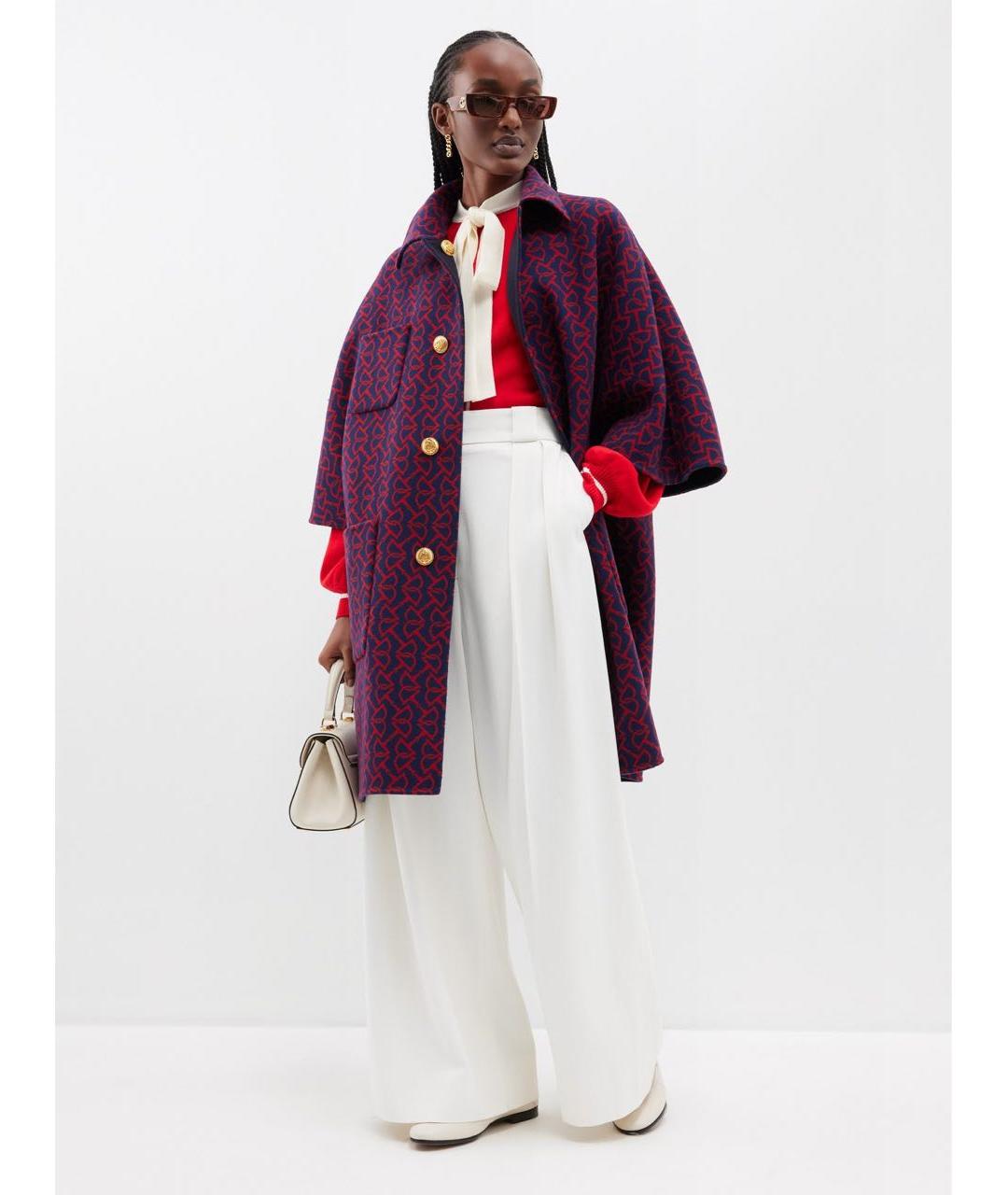 GUCCI Шерстяное пальто, фото 5
