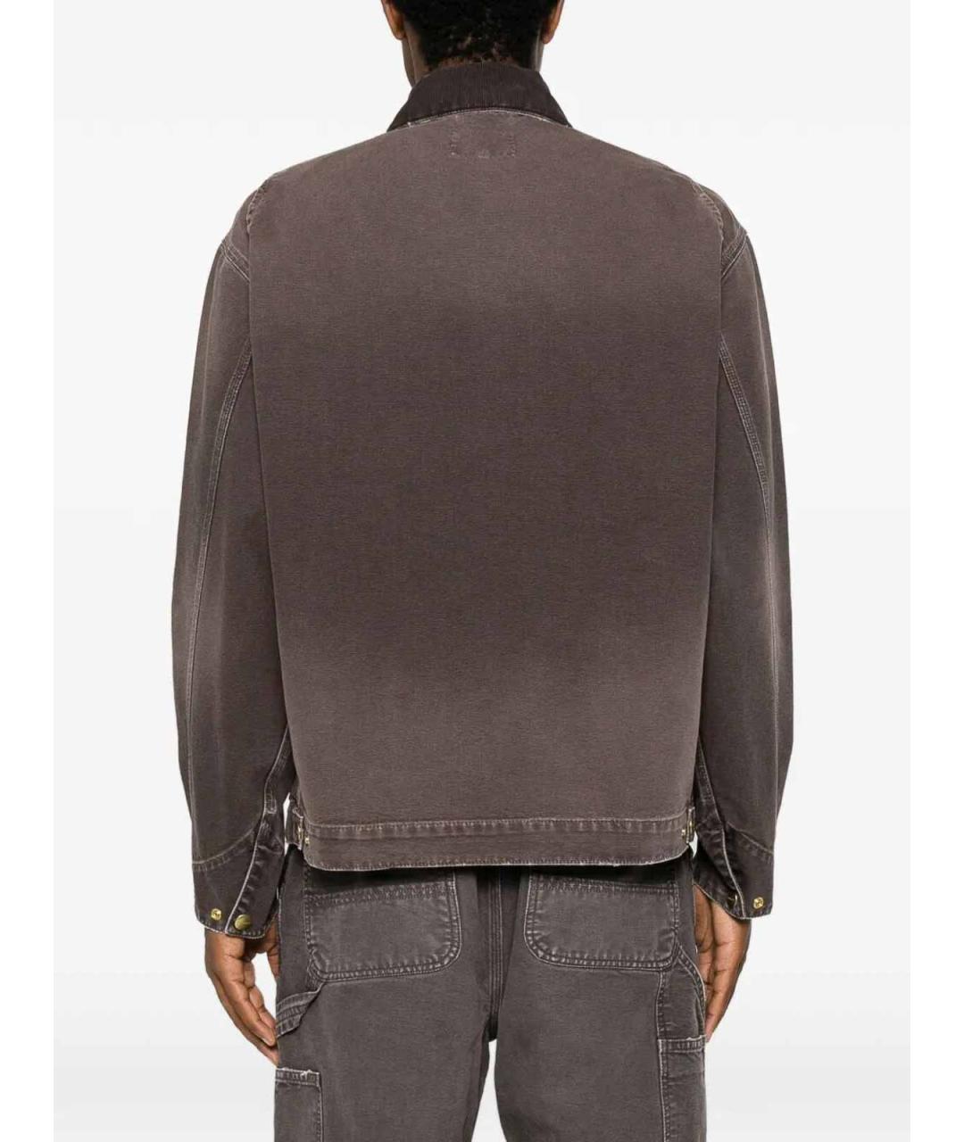 CARHARTT Коричневая хлопковая куртка, фото 3