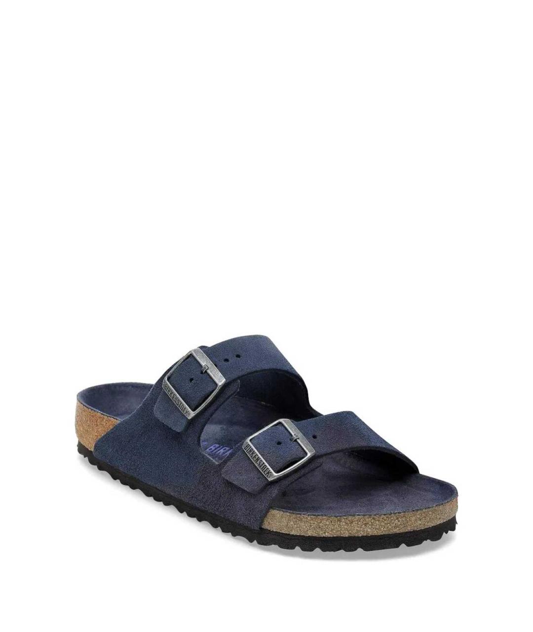 BIRKENSTOCK Синие замшевые сандалии, фото 3