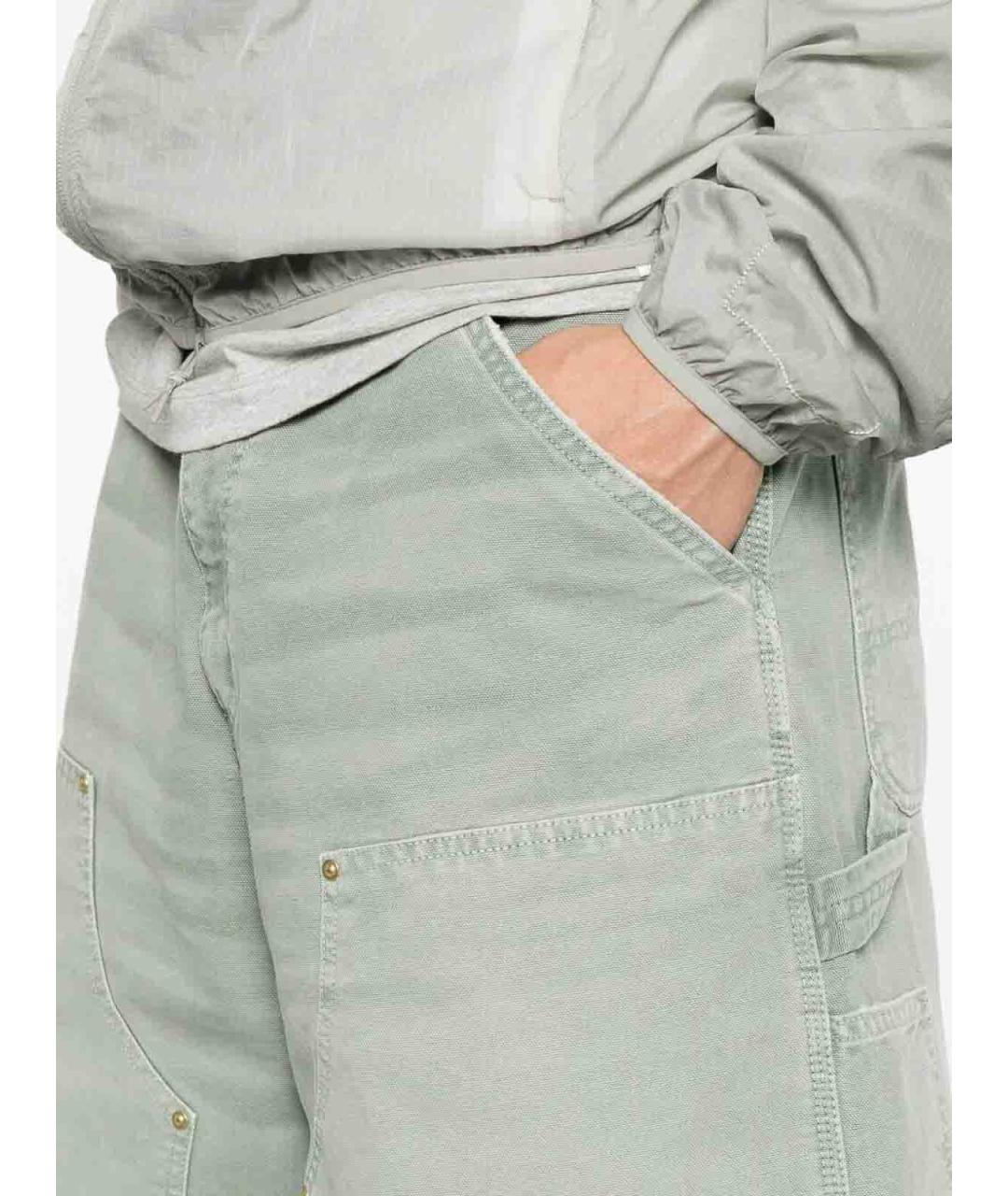 CARHARTT Зеленые хлопковые шорты, фото 3