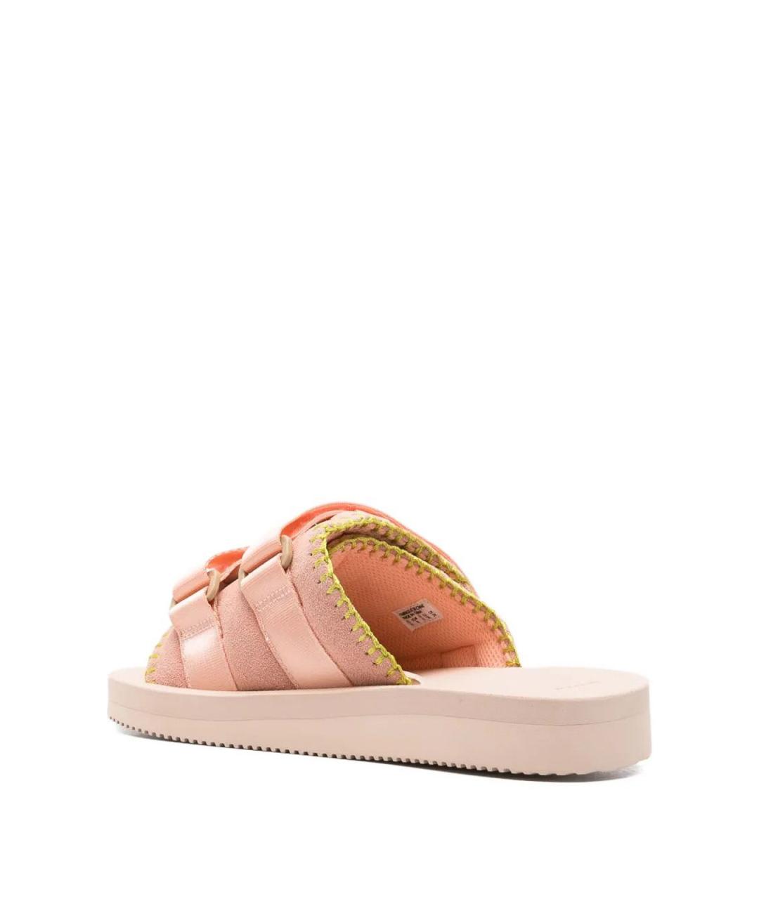 FORTE FORTE Розовые текстильные сандалии, фото 3