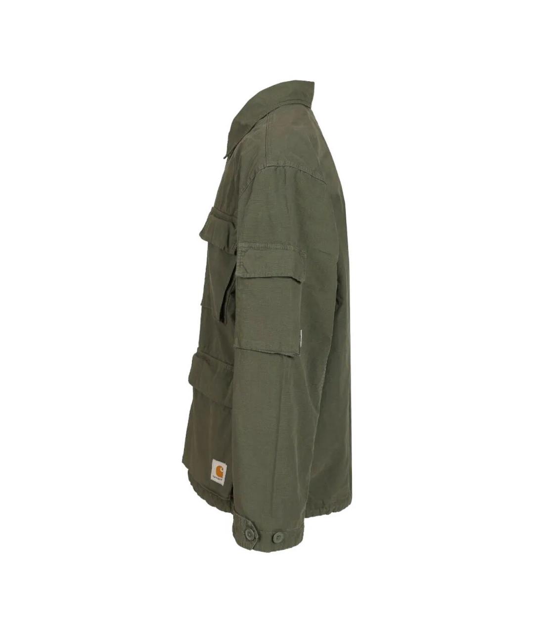 CARHARTT Зеленая хлопковая куртка, фото 5