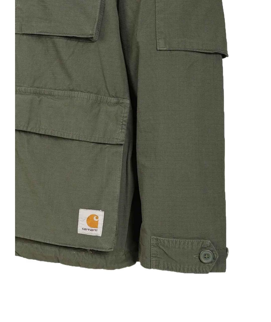 CARHARTT Зеленая хлопковая куртка, фото 7