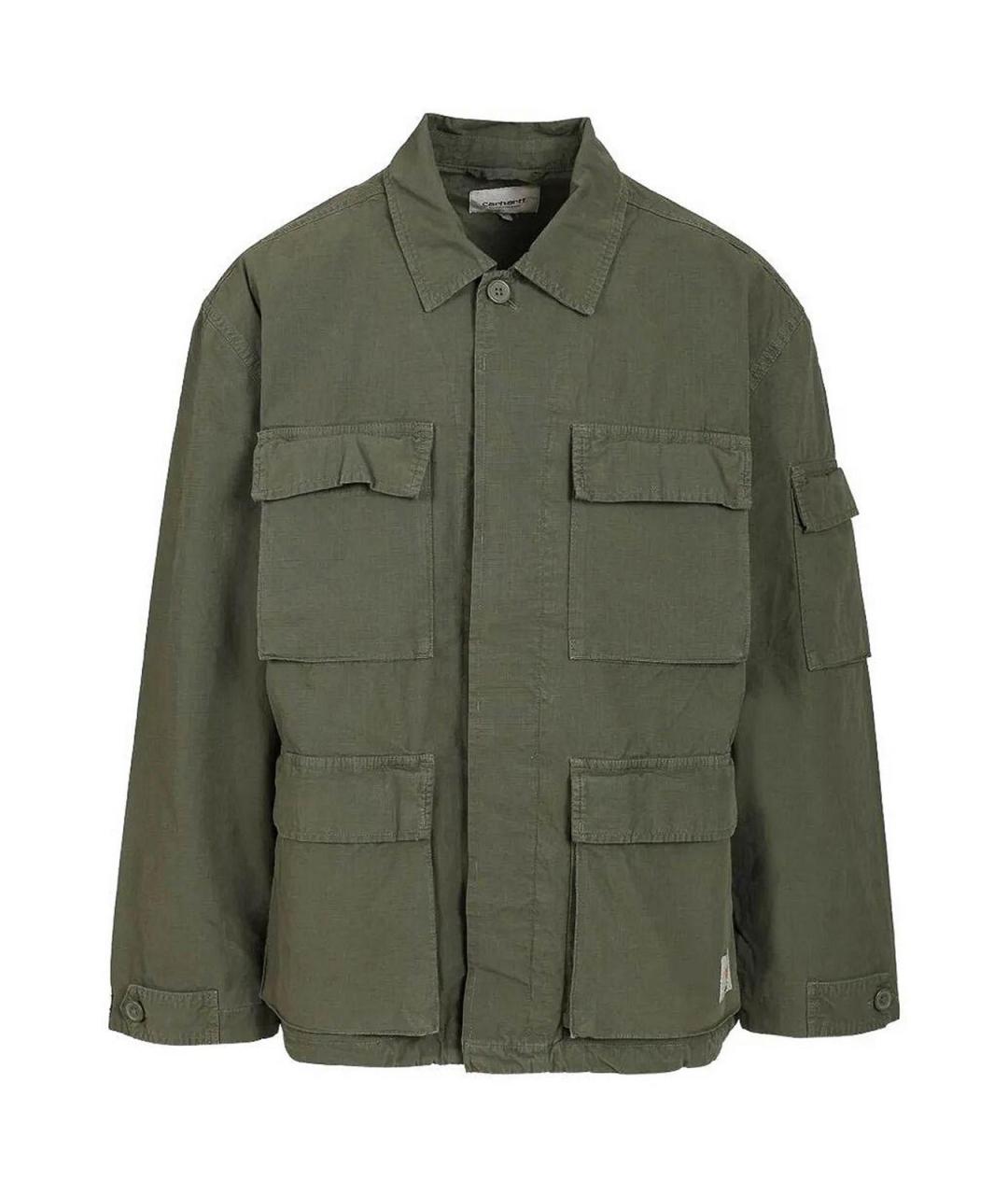 CARHARTT Зеленая хлопковая куртка, фото 1