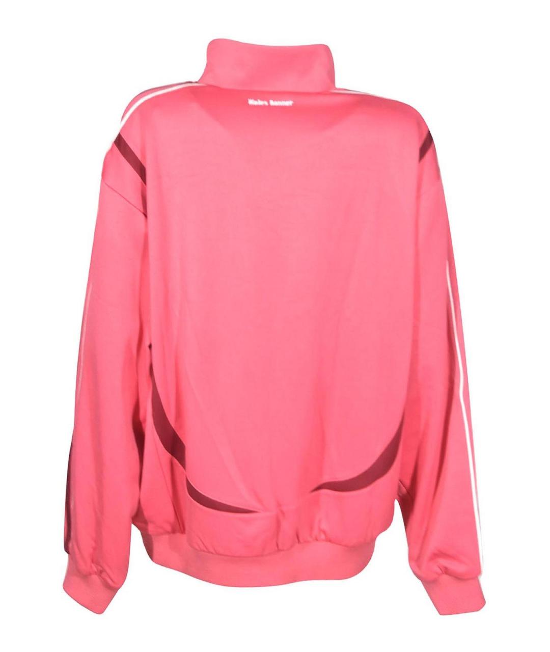 ADIDAS Розовая полиэстеровая спортивная куртка, фото 2