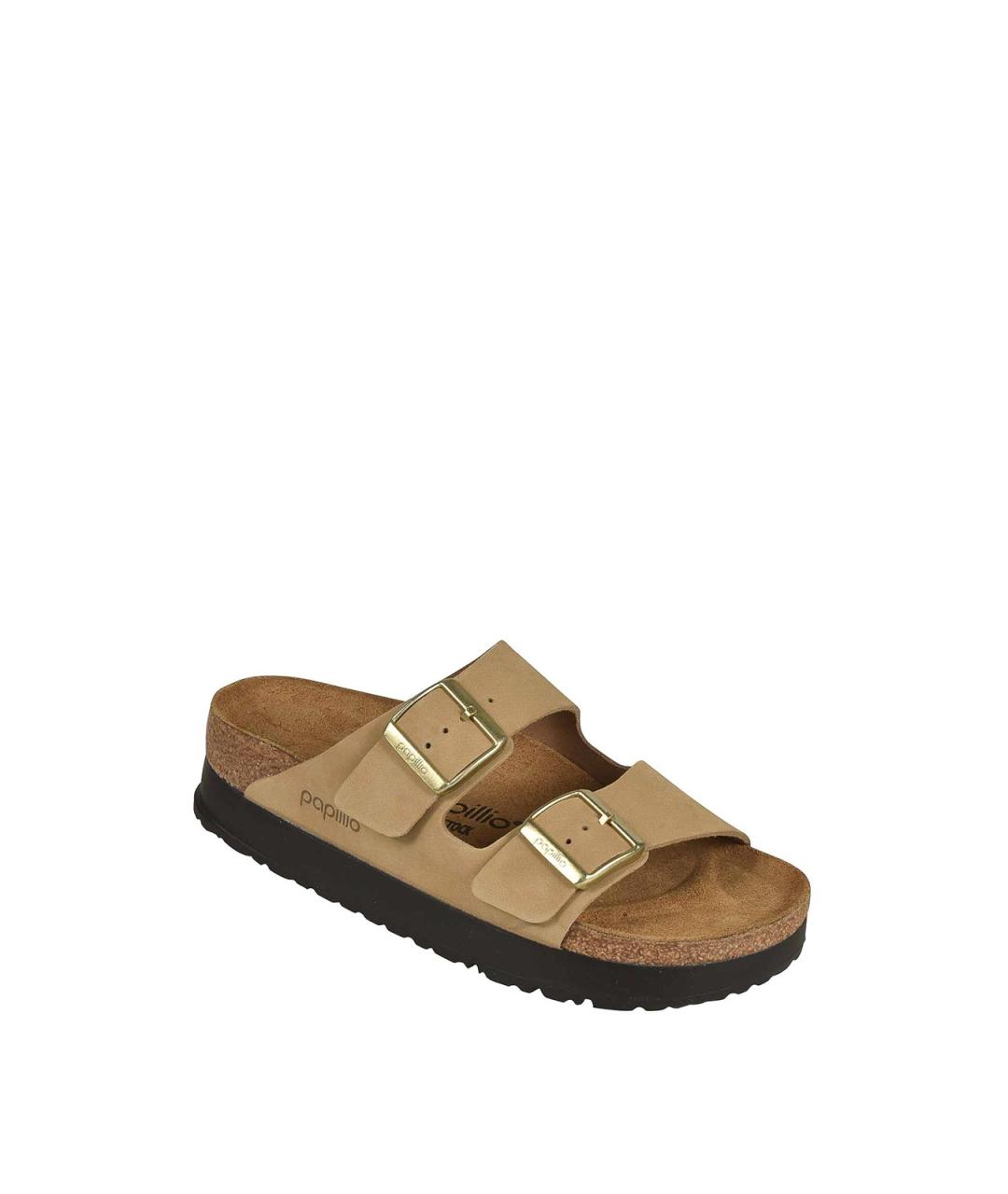 BIRKENSTOCK Бежевые текстильные сандалии, фото 2