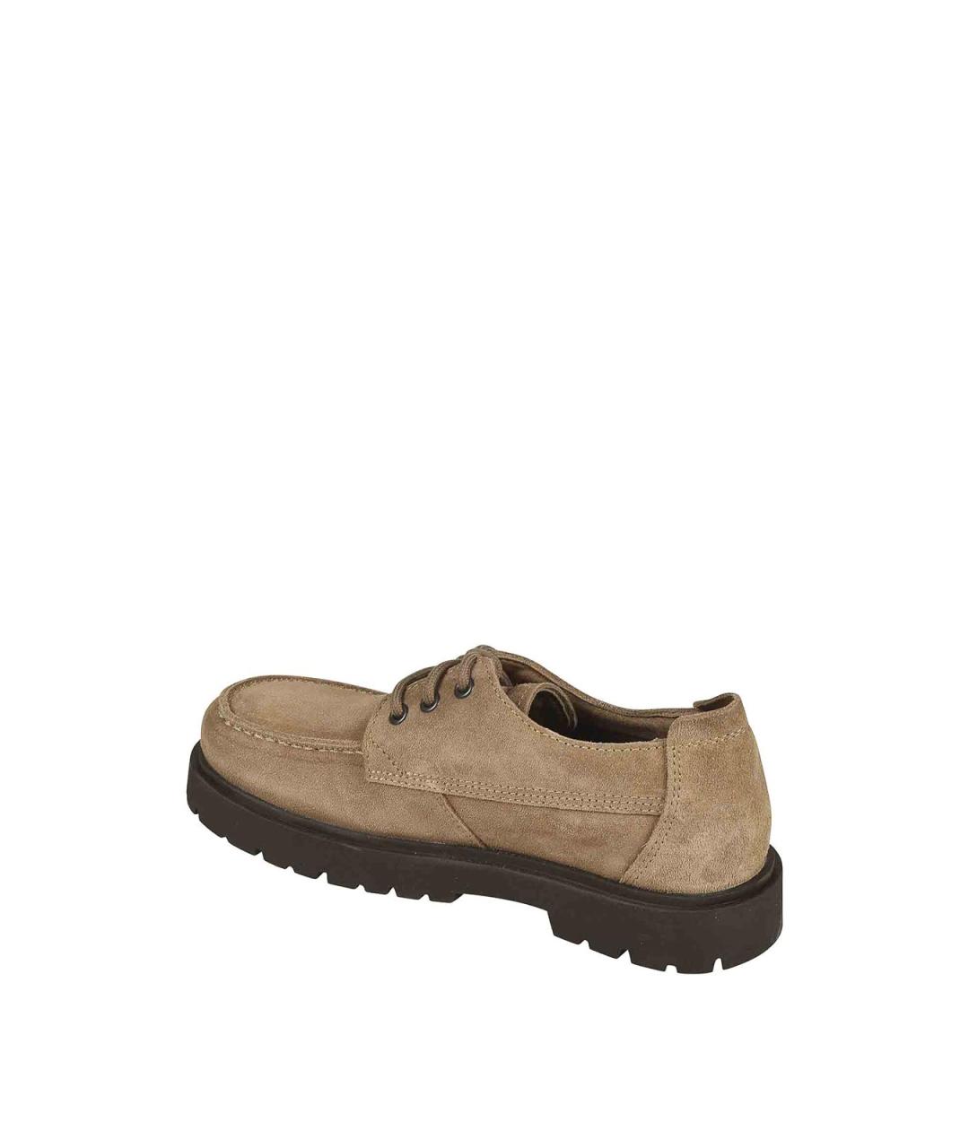 BIRKENSTOCK Бежевые замшевые ботинки, фото 3