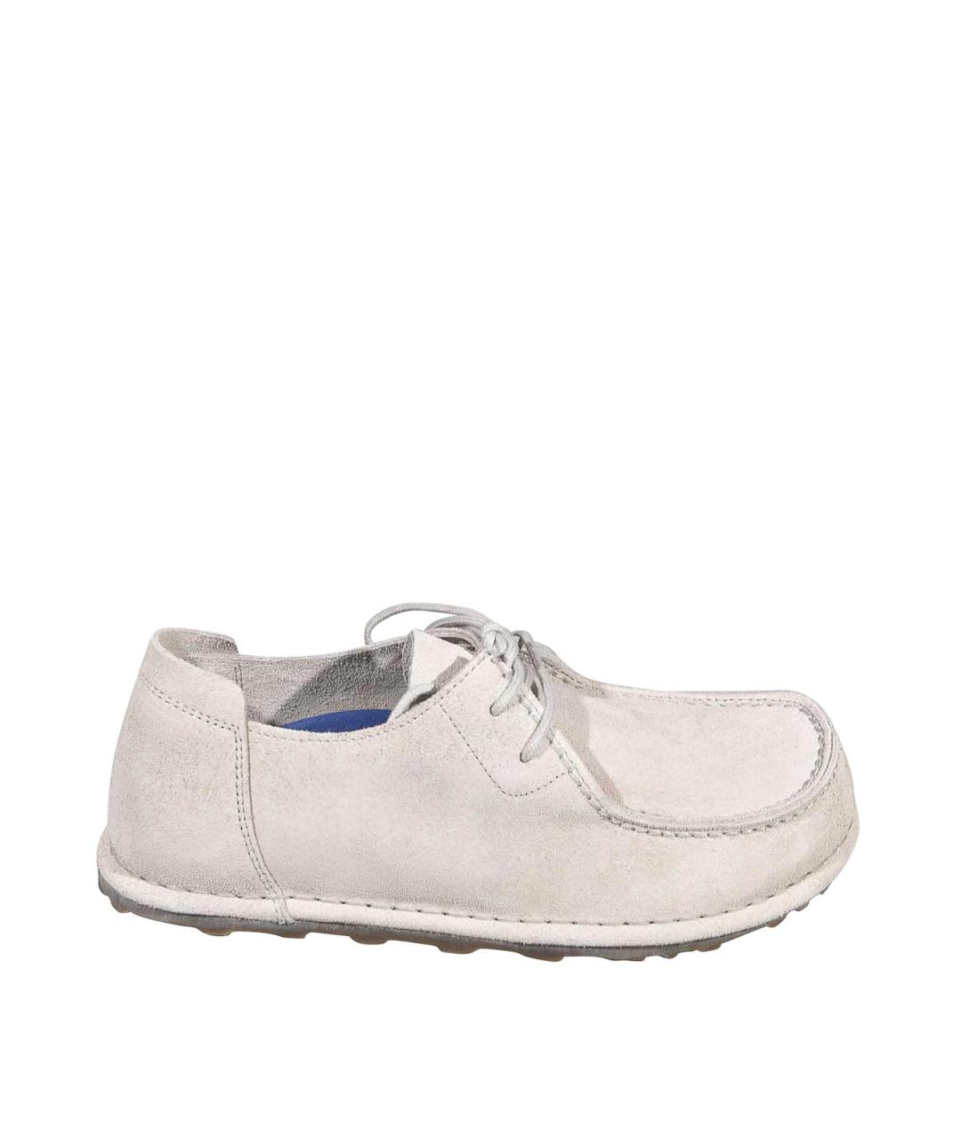 BIRKENSTOCK Белые замшевые ботинки, фото 1