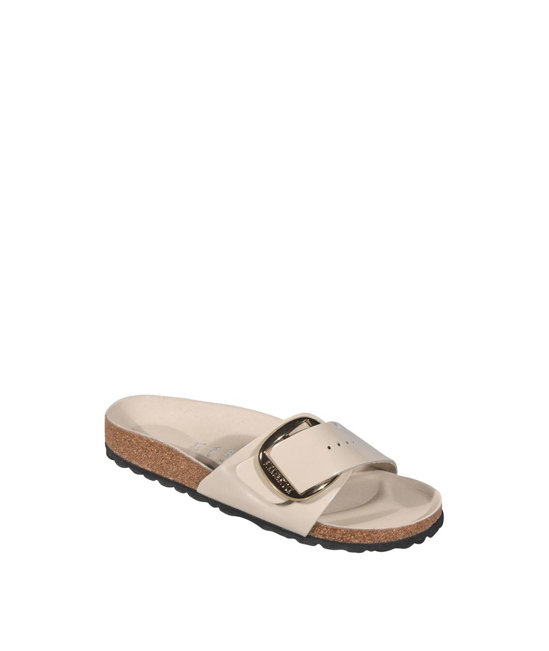BIRKENSTOCK Бежевые текстильные сандалии, фото 2