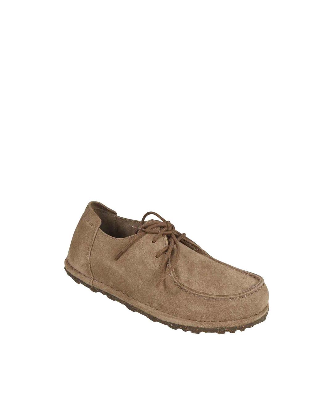 BIRKENSTOCK Бежевые нубуковые лоферы, фото 2