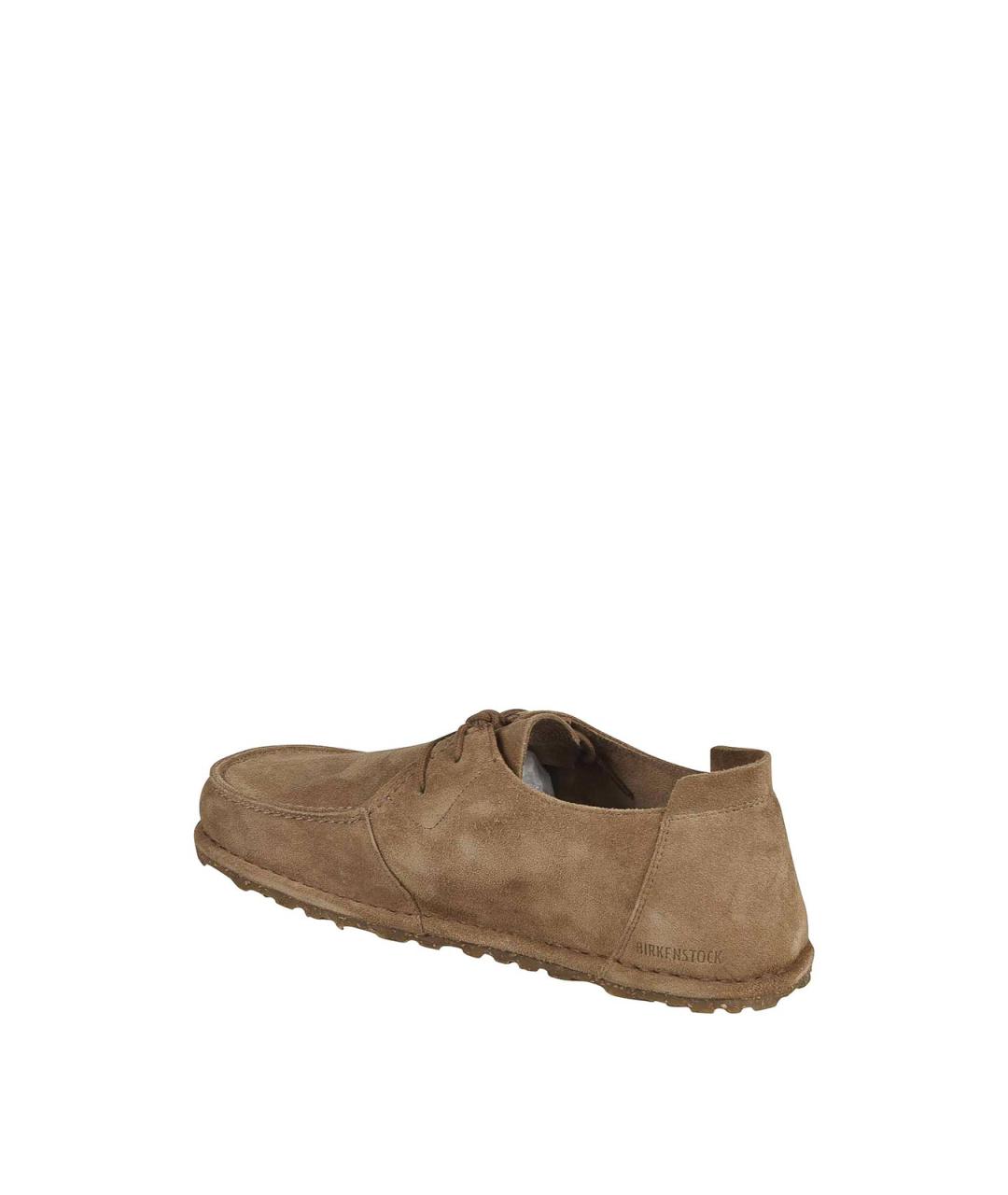 BIRKENSTOCK Бежевые нубуковые лоферы, фото 3