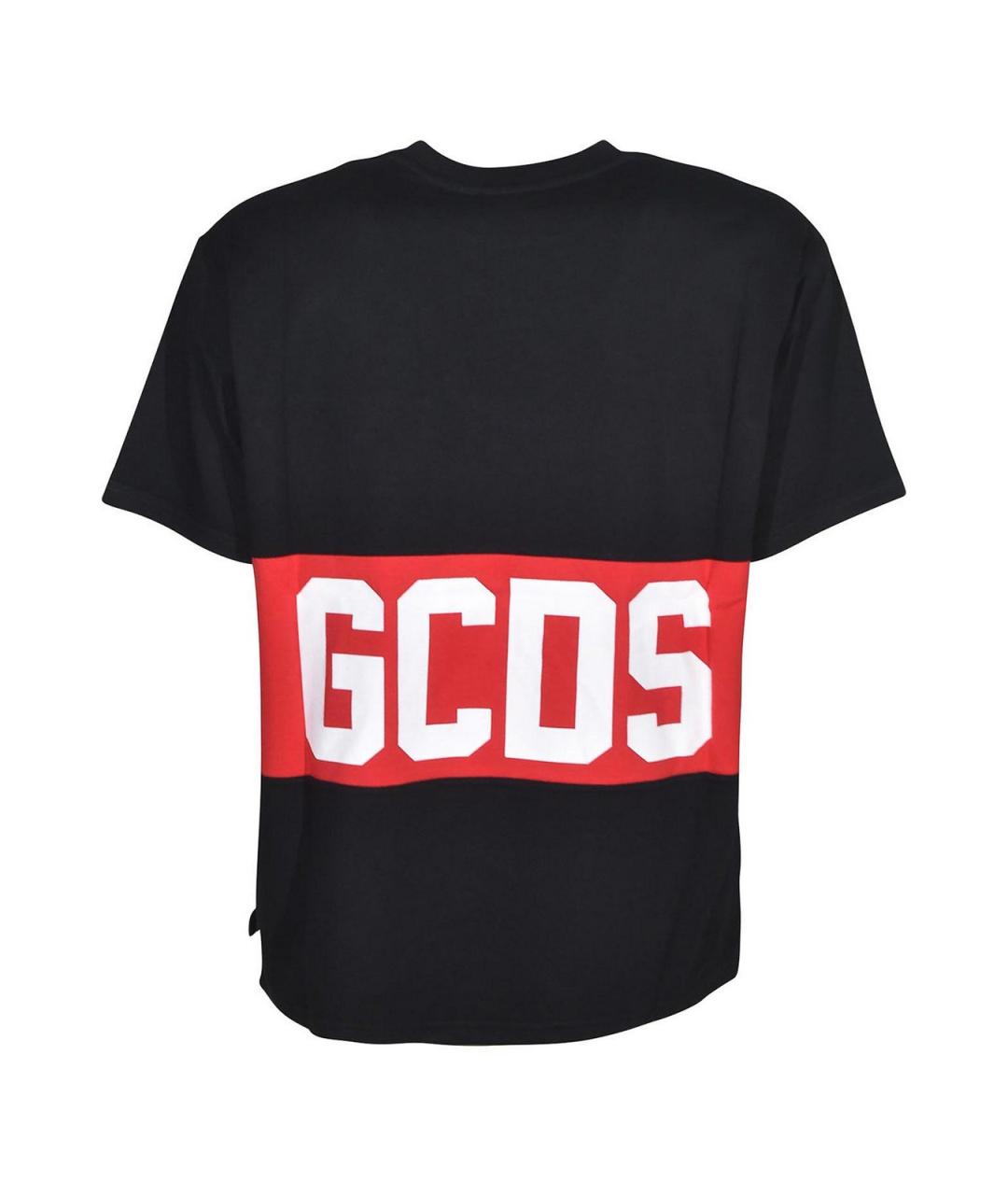 GCDS Черная футболка, фото 2