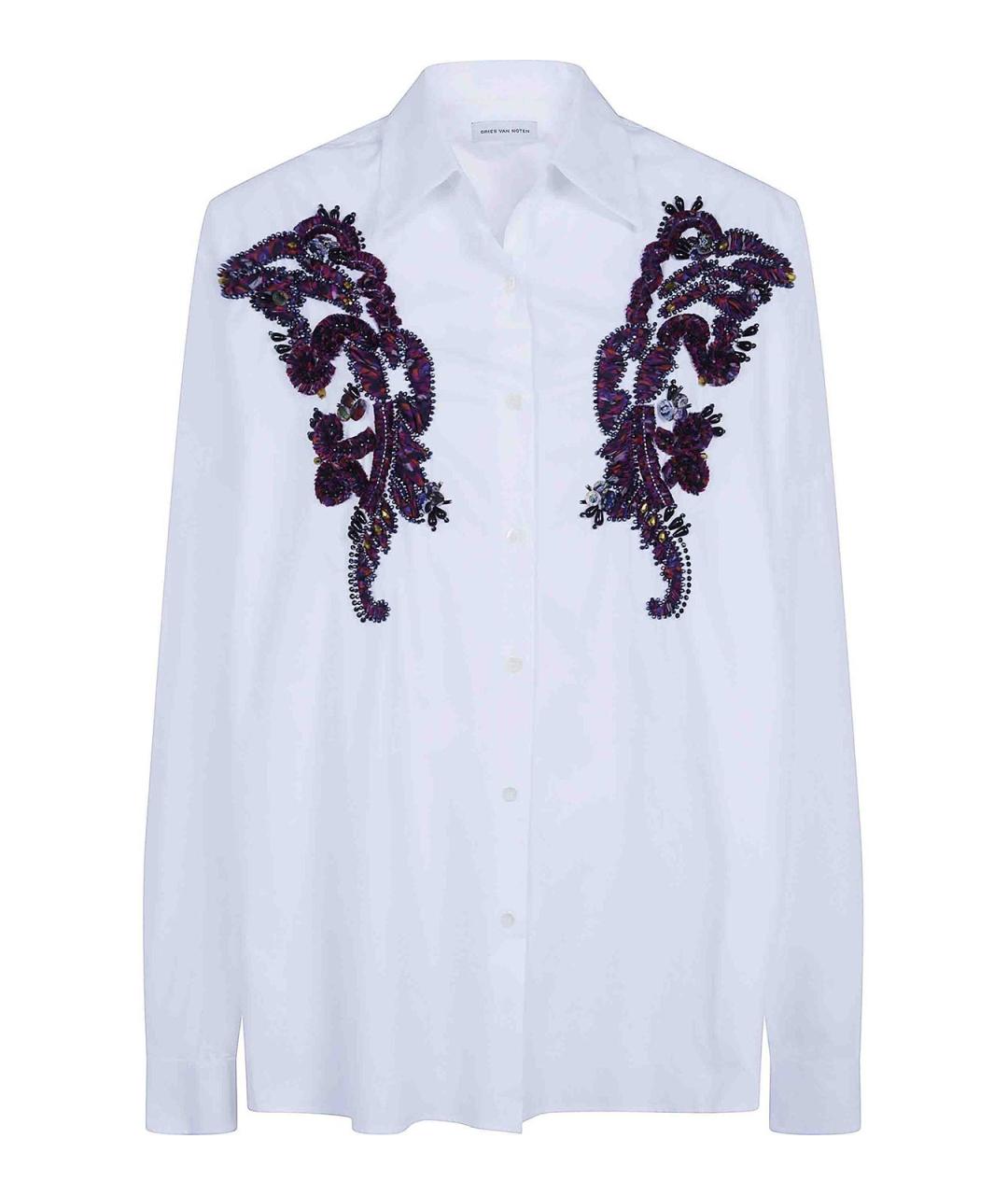 DRIES VAN NOTEN Хлопковая рубашка, фото 1