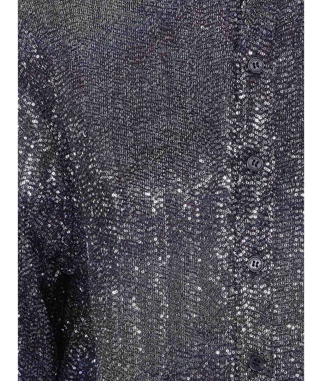 MISSONI Коричневая полиэстеровая рубашка, фото 3