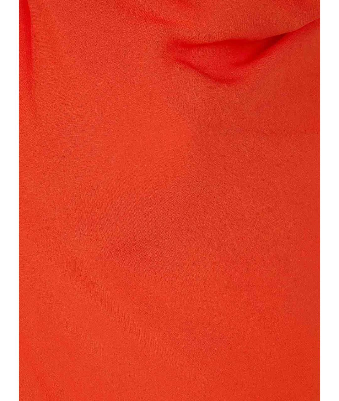 BLUMARINE Оранжевое вискозное платье, фото 3