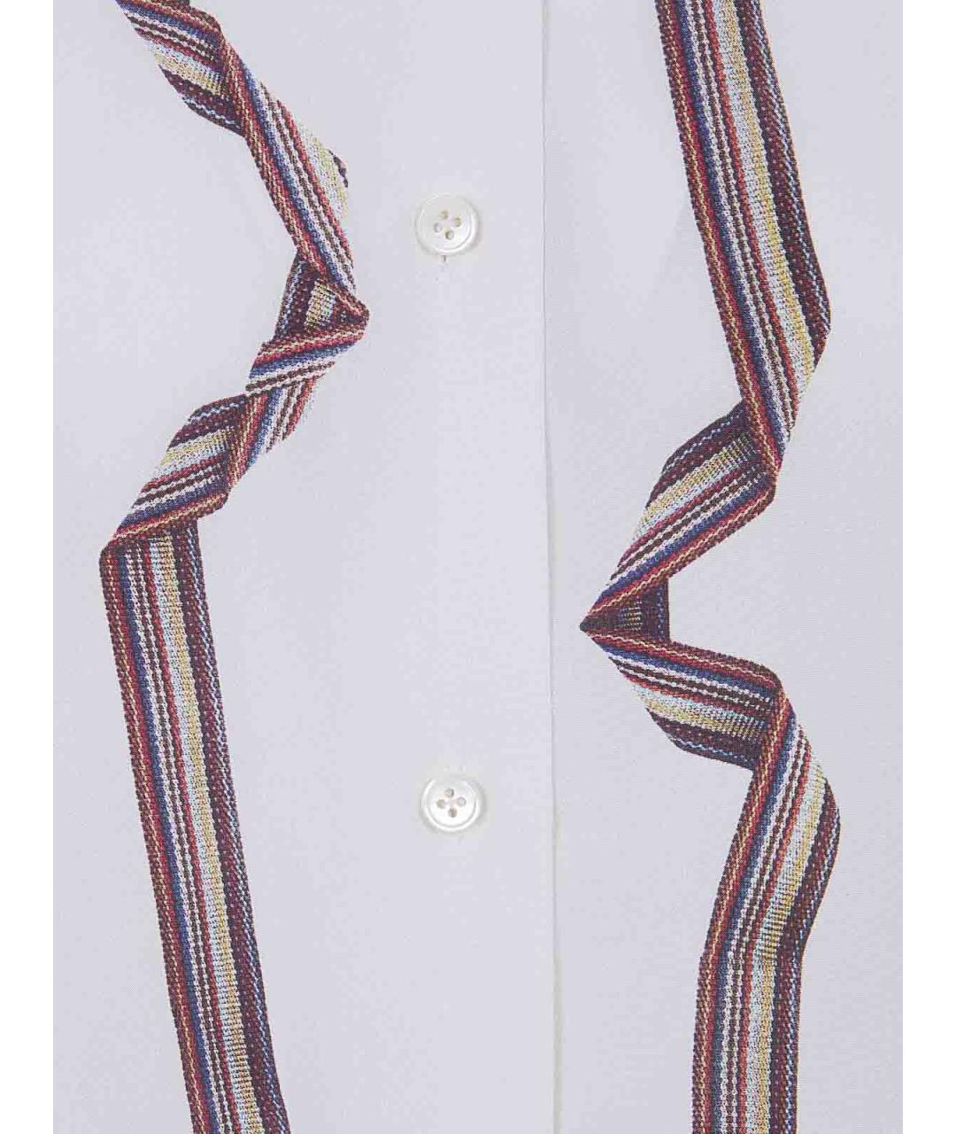 PAUL SMITH Белая шелковая рубашка, фото 3