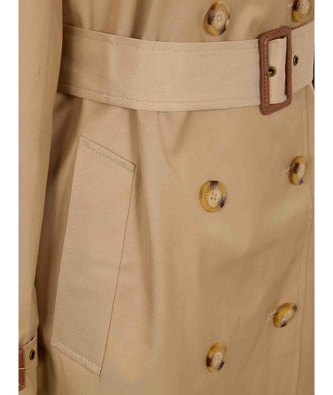 RALPH LAUREN Розовый тренч/плащ, фото 3
