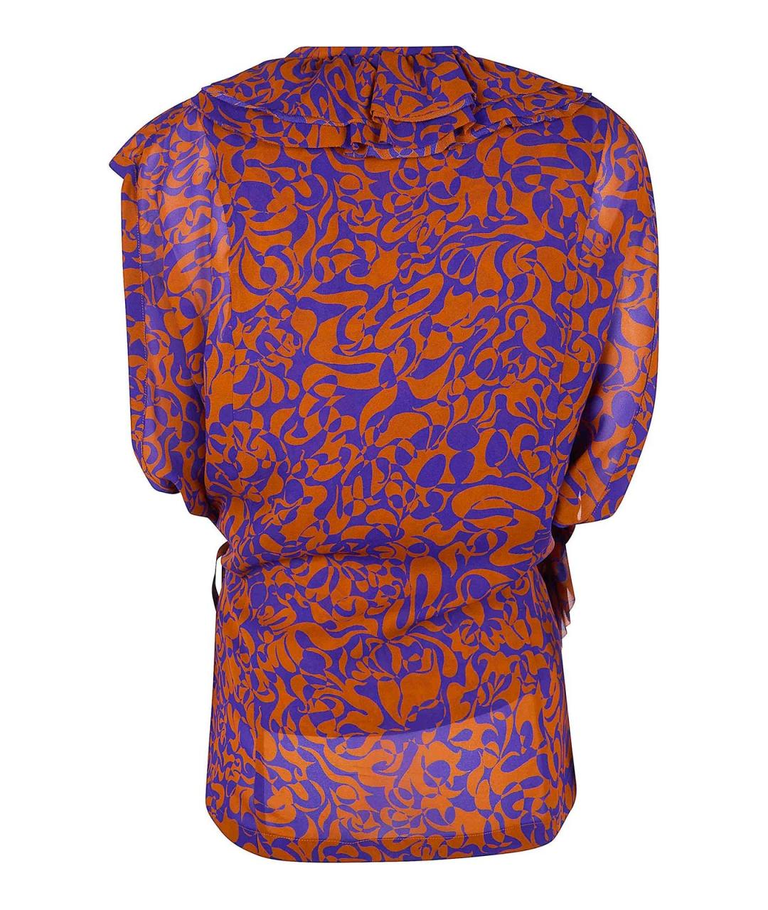 DRIES VAN NOTEN Мульти хлопковая блузы, фото 2