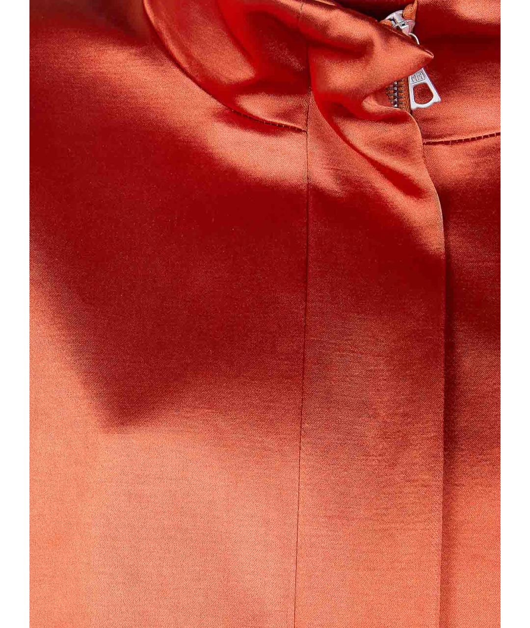 DRIES VAN NOTEN Оранжевая хлопковая куртка, фото 3