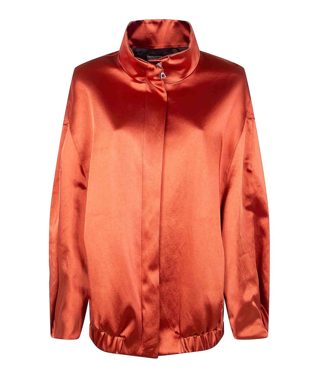 DRIES VAN NOTEN Оранжевая хлопковая куртка, фото 1