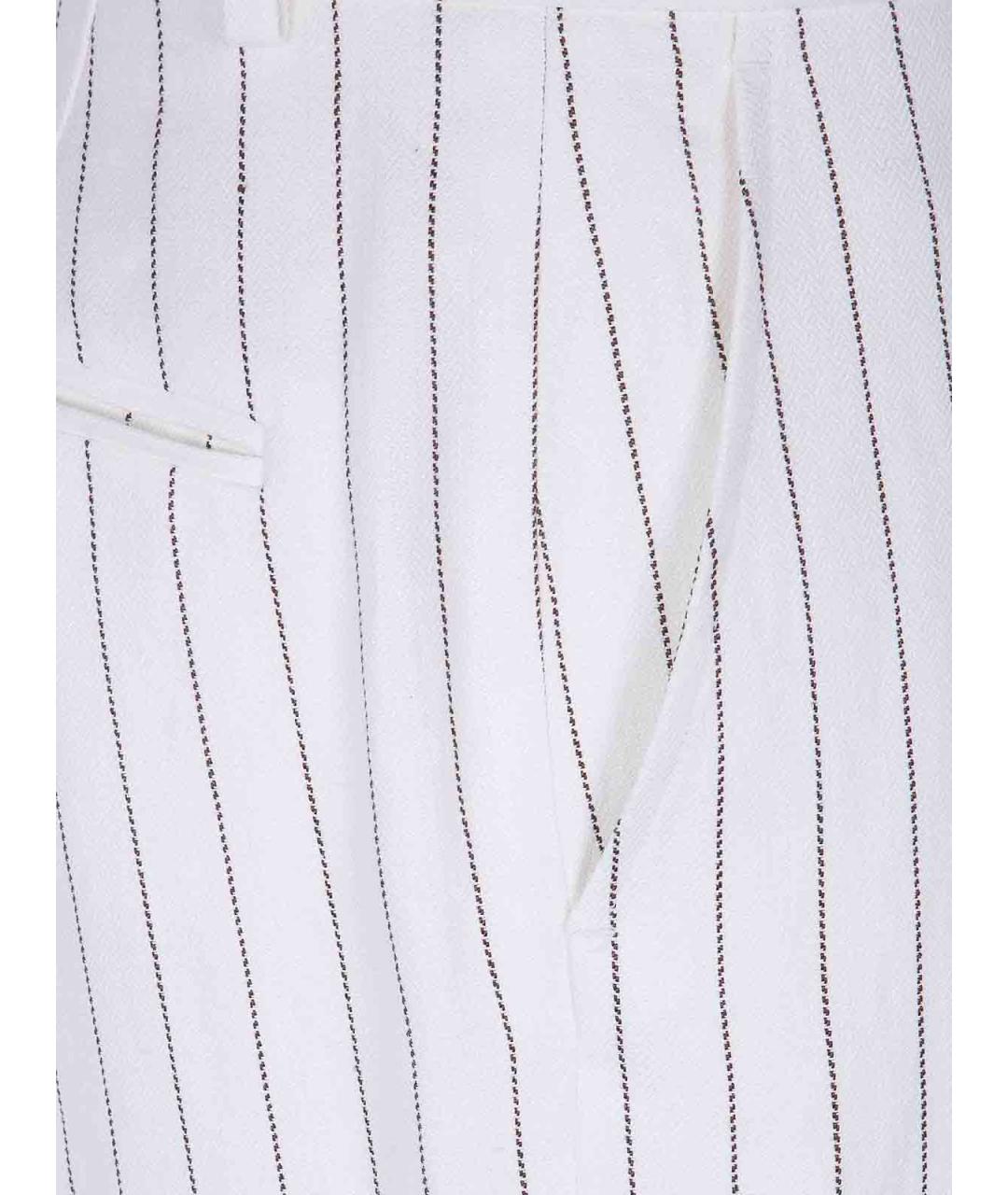 POLO RALPH LAUREN Розовые хлопковые прямые брюки, фото 3