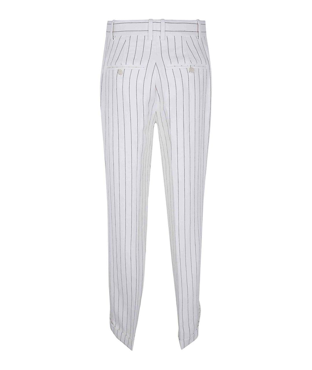 POLO RALPH LAUREN Розовые хлопковые прямые брюки, фото 2