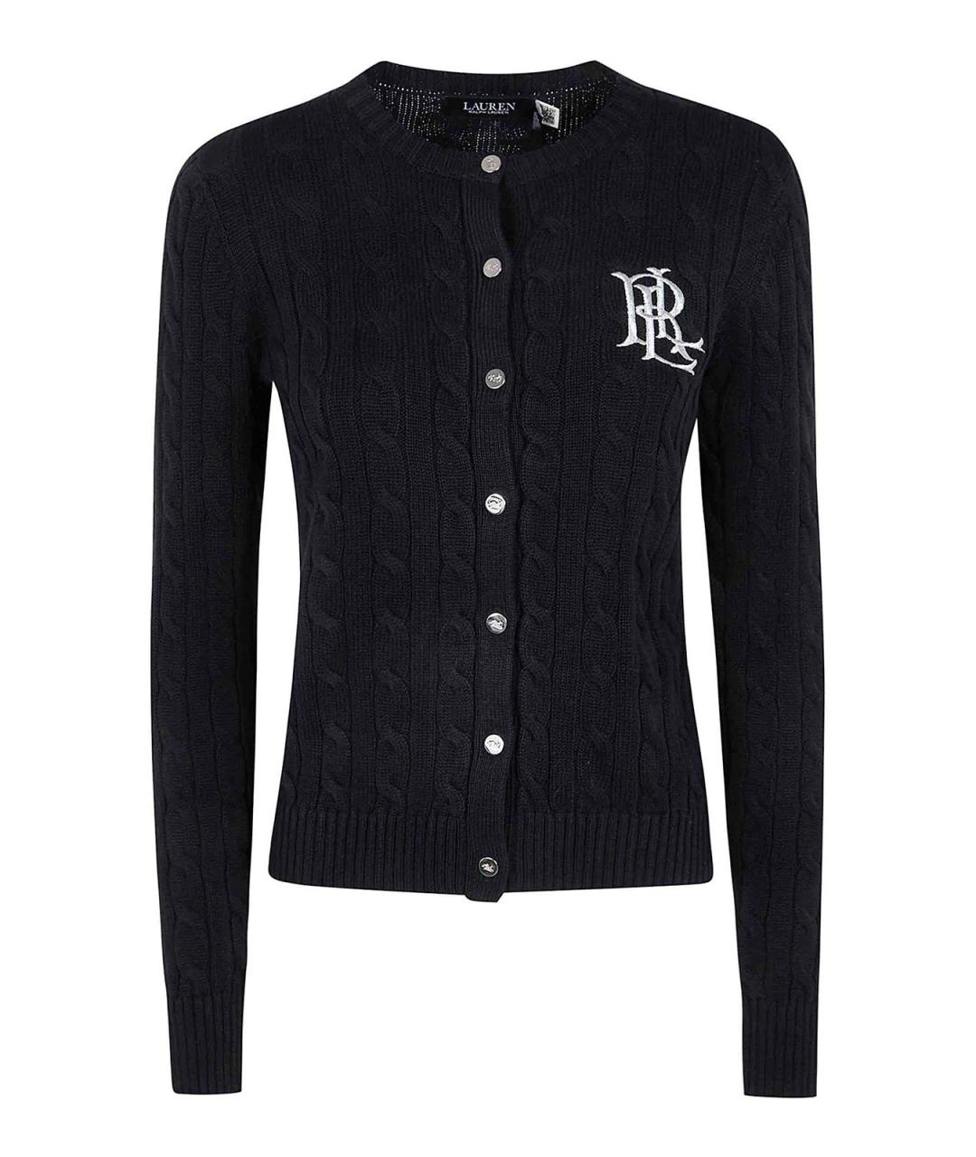 RALPH LAUREN Черный кардиган, фото 1