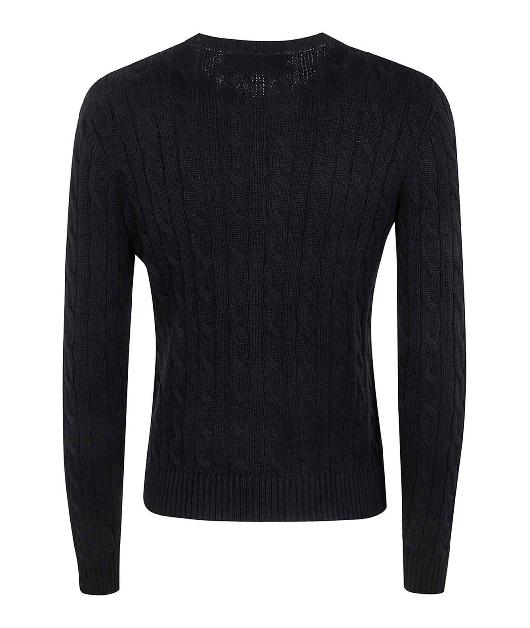 RALPH LAUREN Черный кардиган, фото 2