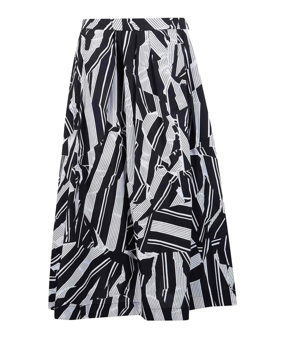 DRIES VAN NOTEN Мульти хлопковая юбка миди, фото 1