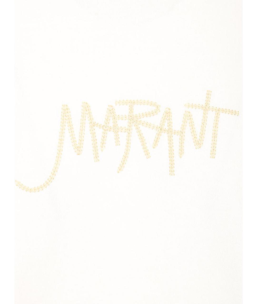 ISABEL MARANT Белая хлопковая футболка, фото 3