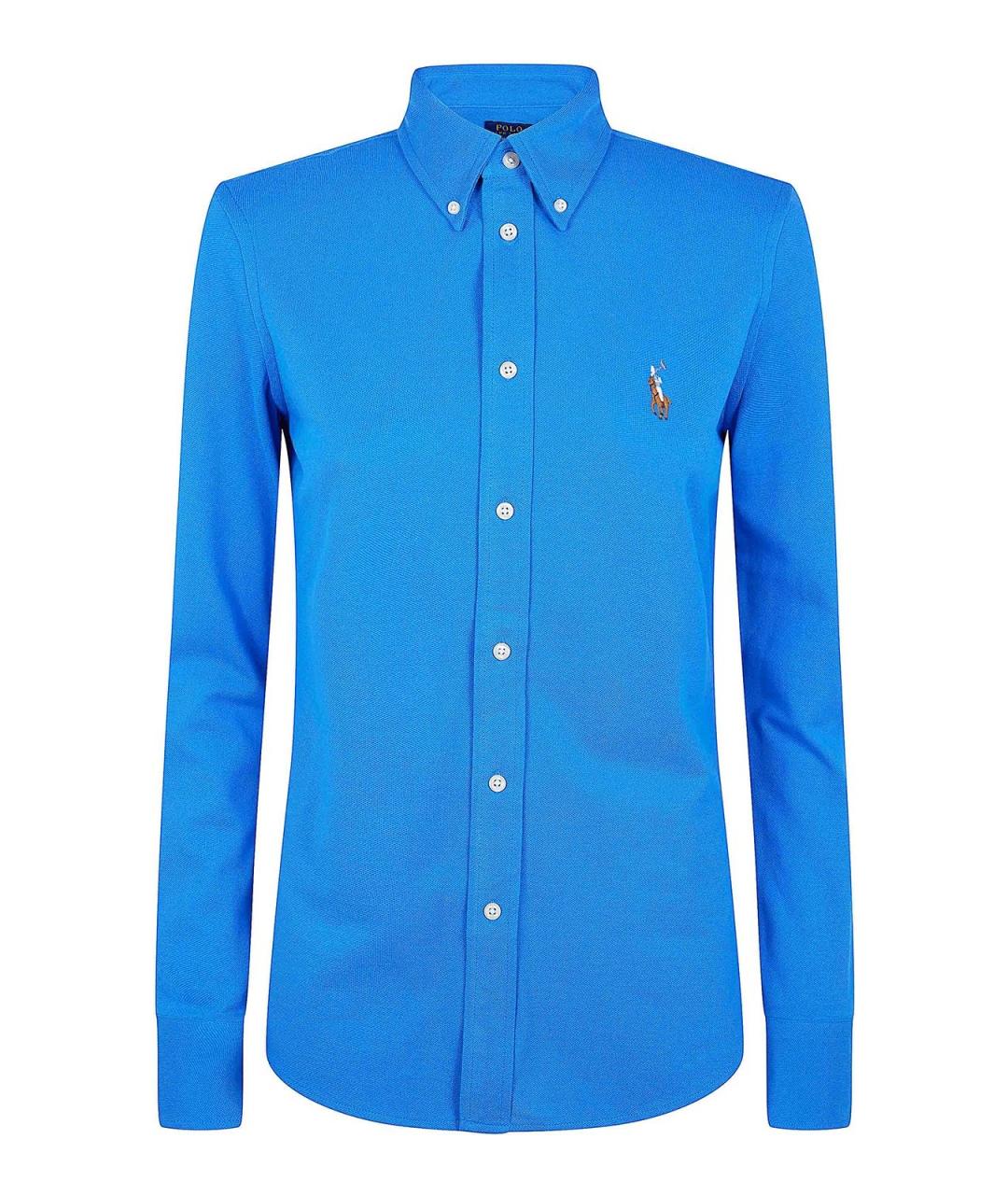 POLO RALPH LAUREN Синяя хлопковая рубашка, фото 1