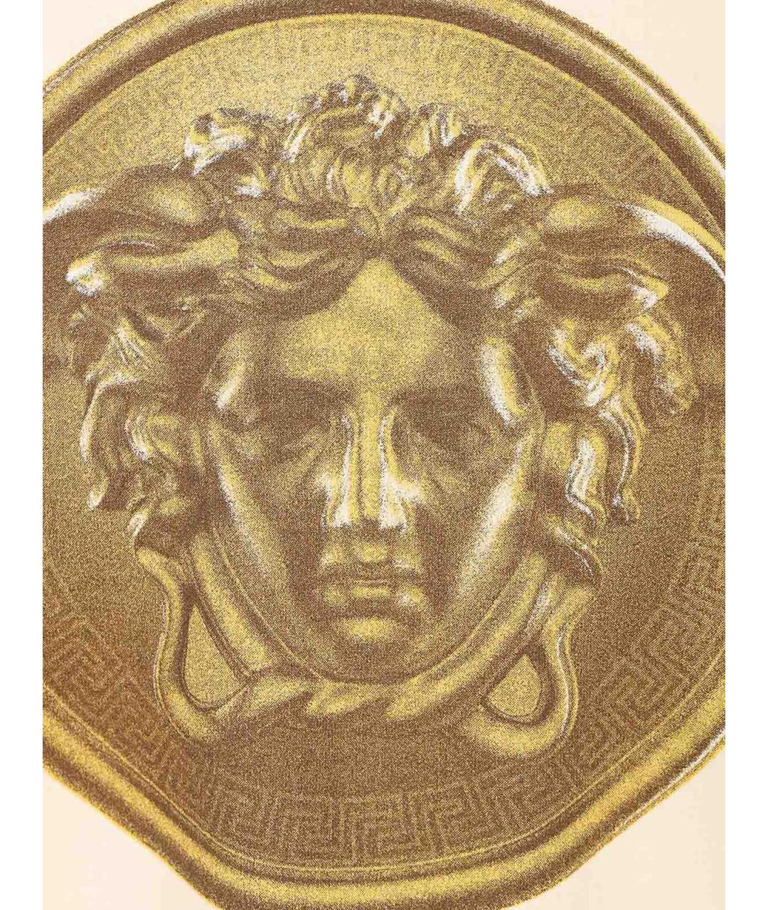 VERSACE Белая хлопковая футболка, фото 3