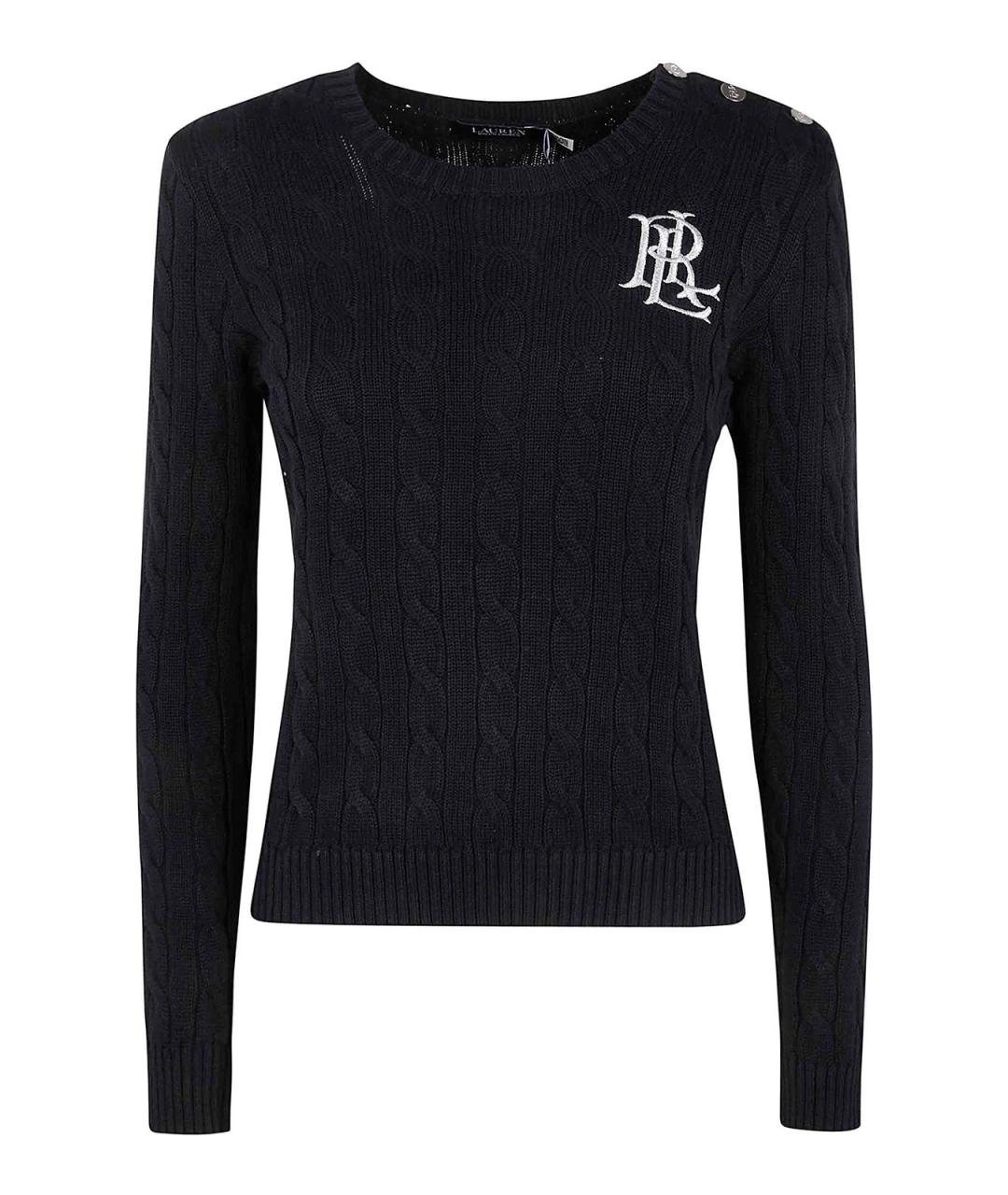 RALPH LAUREN Черный джемпер / свитер, фото 1