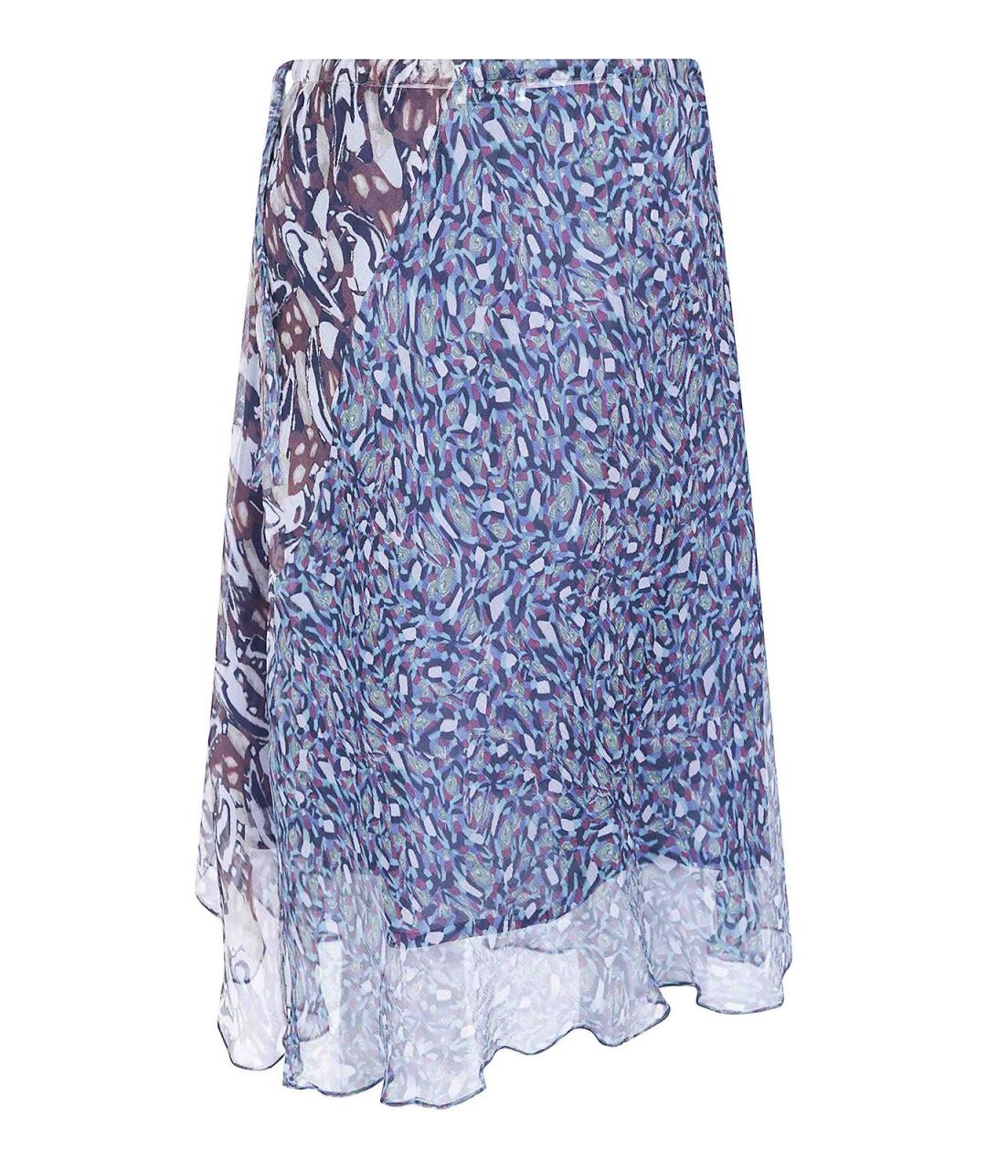 DRIES VAN NOTEN Мульти шелковая юбка макси, фото 2
