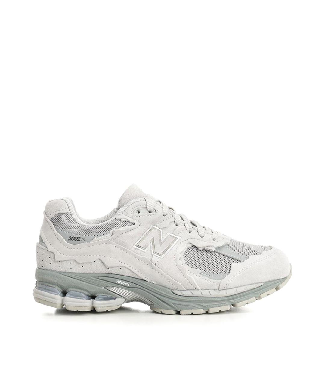 NEW BALANCE Белые замшевые низкие кроссовки / кеды, фото 1