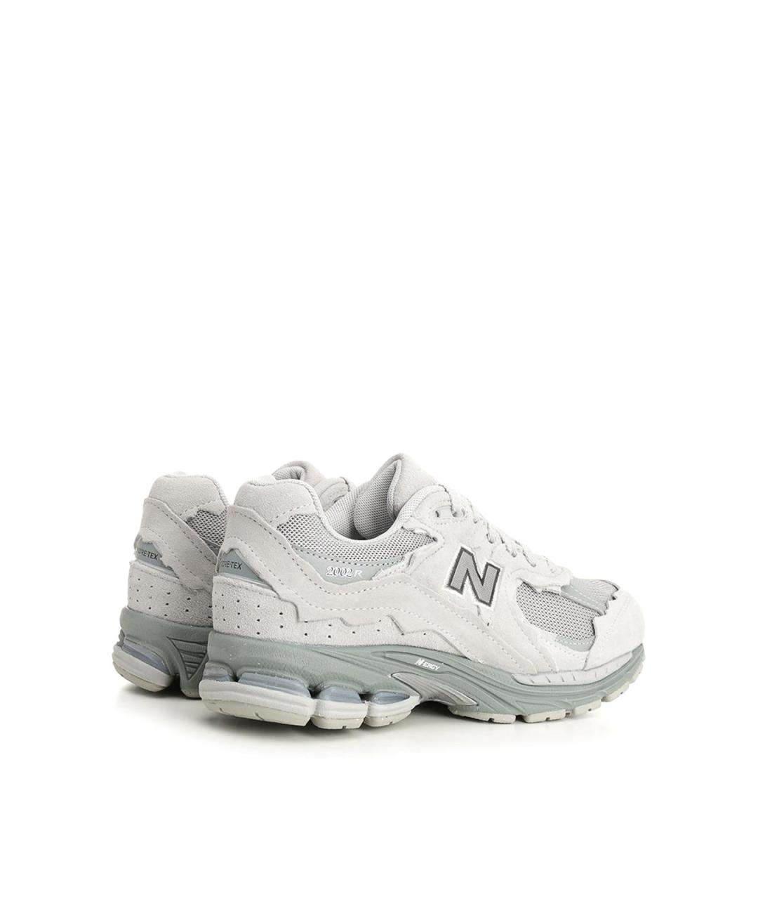 NEW BALANCE Белые замшевые низкие кроссовки / кеды, фото 3