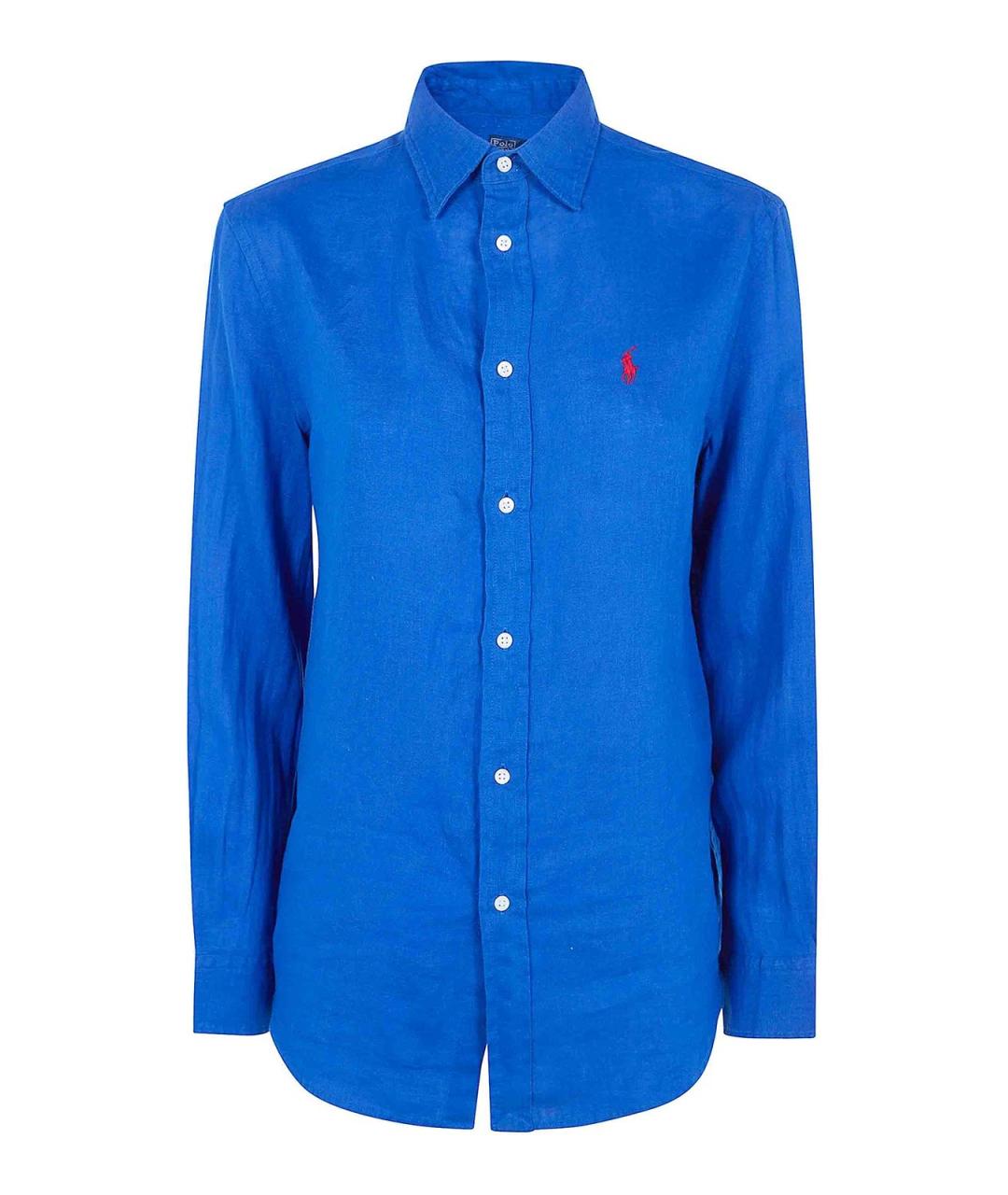POLO RALPH LAUREN Синяя рубашка, фото 1