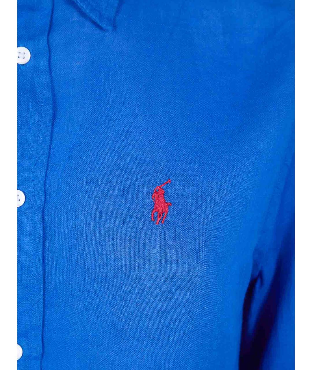 POLO RALPH LAUREN Синяя рубашка, фото 3