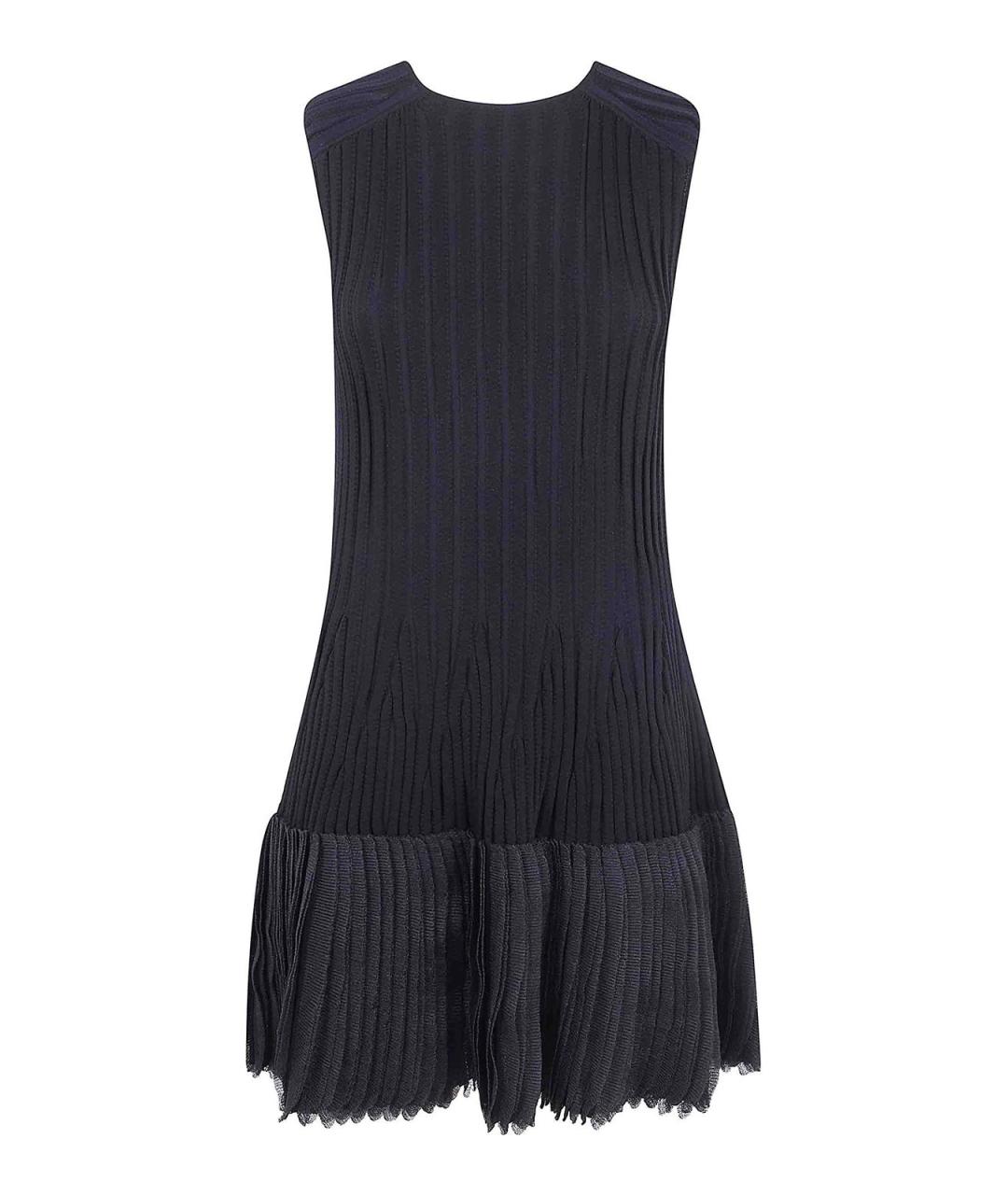 EMPORIO ARMANI Черное полиамидовое повседневное платье, фото 1