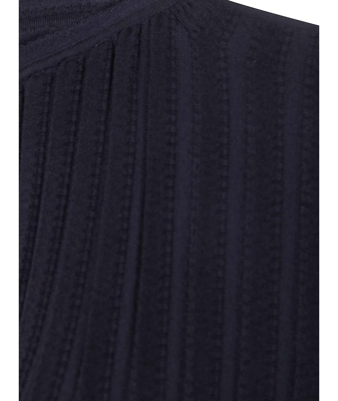 EMPORIO ARMANI Черное полиамидовое повседневное платье, фото 3